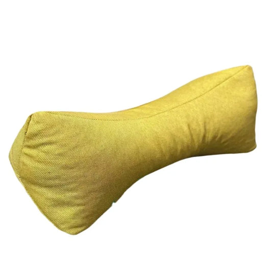 Natural Buckwheat Hull Cervical Pillow - Triangular Traction & Stretching Neck Support Pillow for Fatigue Relief & Wellness