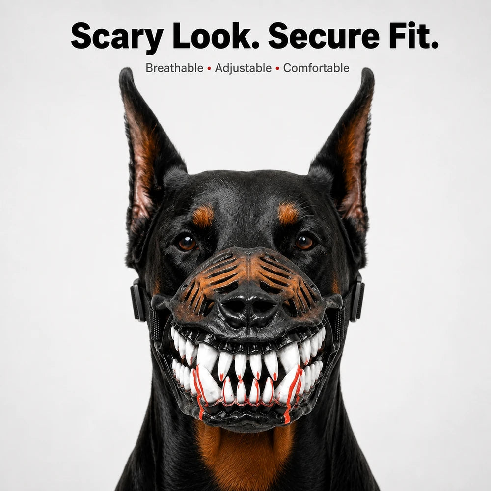 Bloody Dog Costume Mask