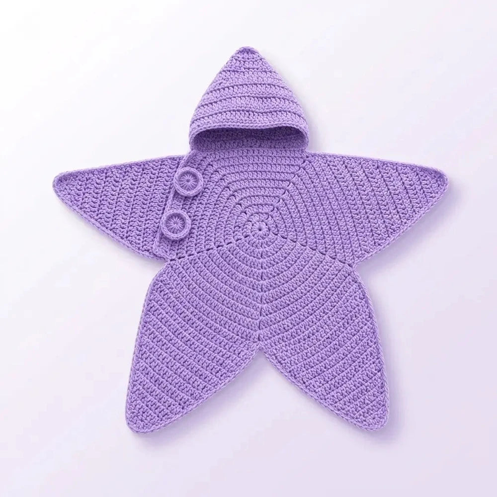 Handmade Crochet Star Suit