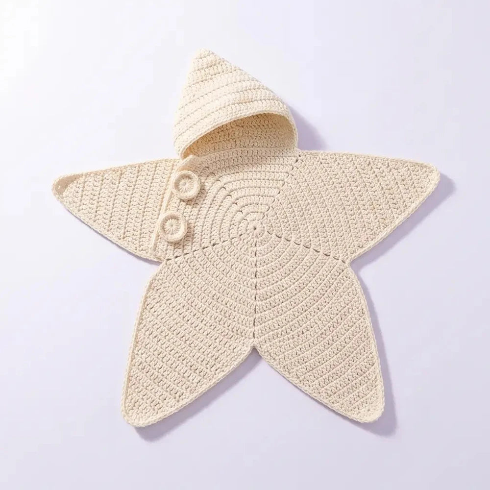 Handmade Crochet Star Suit