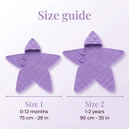 Handmade Crochet Star Suit