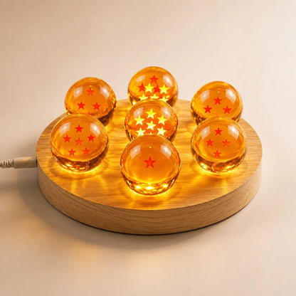 Anime LED Crystal Ball Lamp