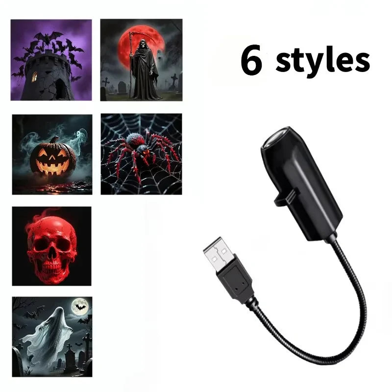 Halloween LED Projector Night Light