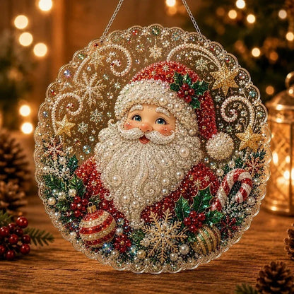 DIY Christmas Pearl Diamond Ornament Kit