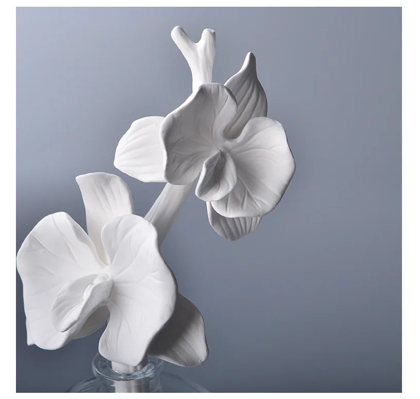 Home Fragrance Decoration, Decorative Accessories,  Ceramic Flower For Interior Fragrance Diffuser