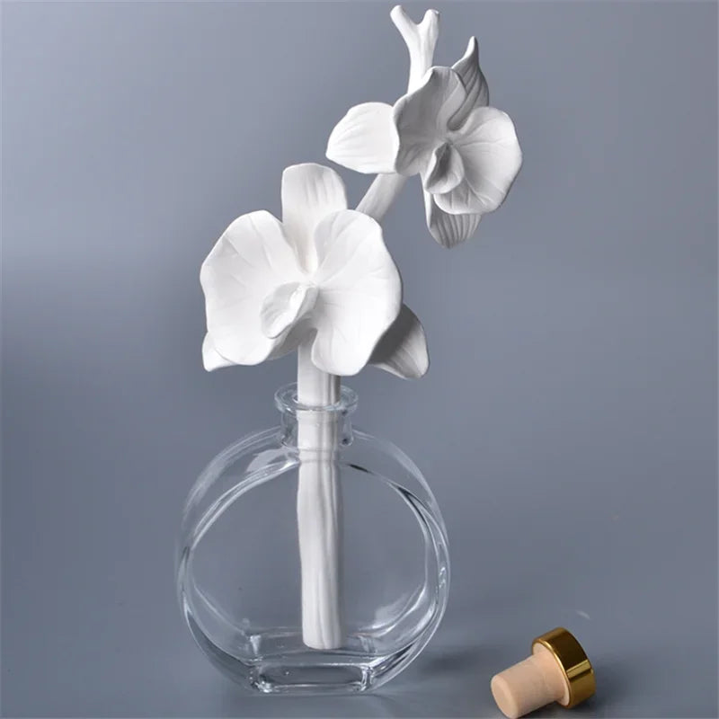 Home Fragrance Decoration, Decorative Accessories,  Ceramic Flower For Interior Fragrance Diffuser