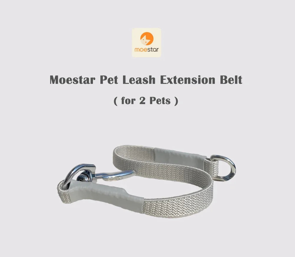 Pet Leash Accessories Pet Poop Bag Dispenser Extension Belt for 2 Pet Replaceable Belt Poop Bags