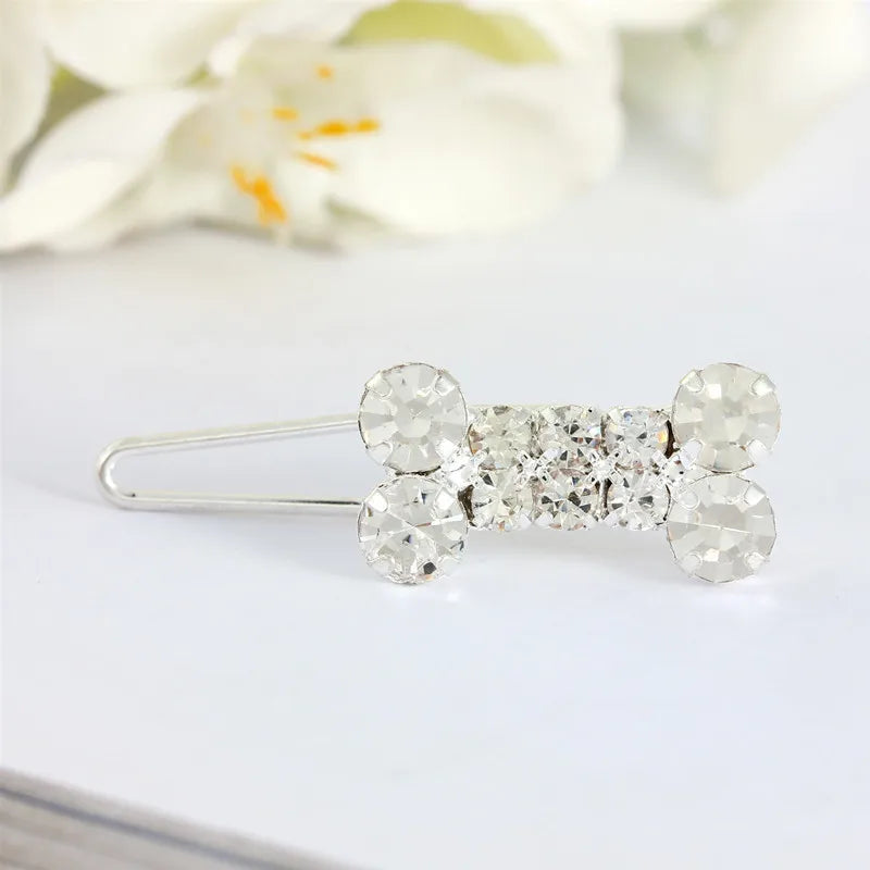 Pet Lovely Hairpins Dog Accessories Pet Dog Bows Hair Clips for Puppy Dogs Cat Yorkie Teddy Hair Grooming Pet Hair Accessories