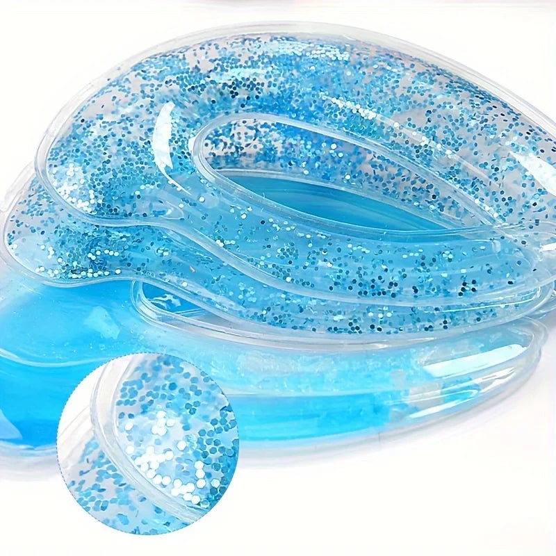 Cold Compress Gel Eye Patch Physical Cooling Double Eyelid Eye Cold & Hot Compress Facial Care Tool for Beauty and Personal Care