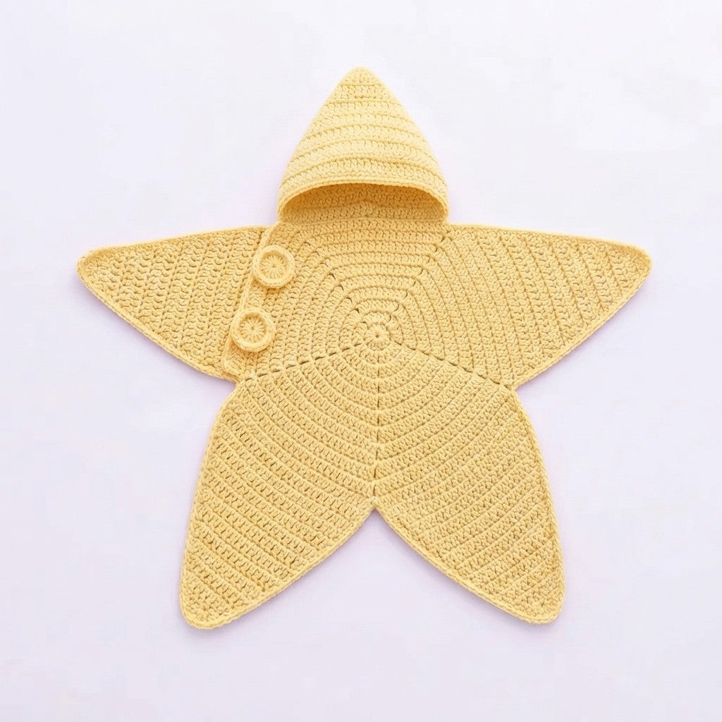 Handmade Crochet Star Suit